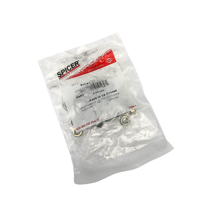 Dana Spicer U-Joint U-Bolt Kit - Series 1210/1310/1330 Rear End Yokes 1-1/16" Cap_2-4-28X