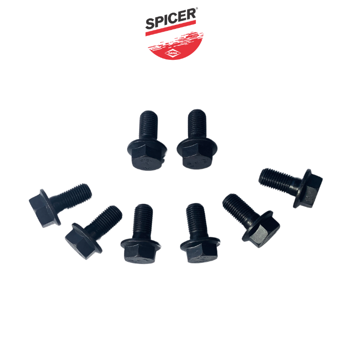 Dana Spicer M75/M76 | M80 Ring/Crown Gear Bolt Kit - (7/16" X 20 LH) Pack of 8_2004220-X8
