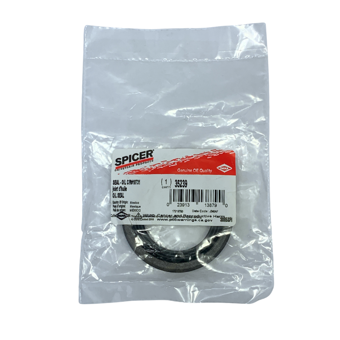 Dana Spicer Dana 44 Axle Oil Seal ID: 1.875"/OD: 2.877"/W: 0.377"