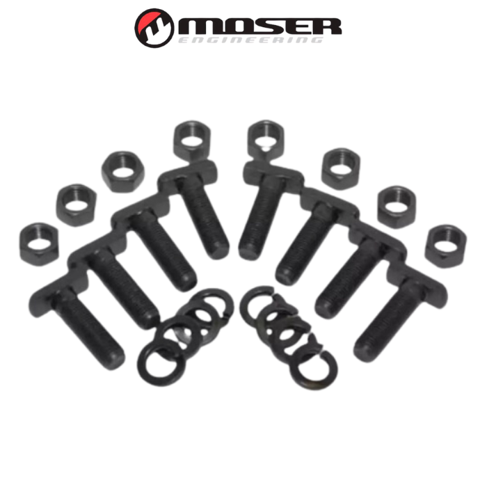 Moser Engineering Ford 9" Axle Housing T-Bolt Kit 3/8"-24 UNF - 8 Pack