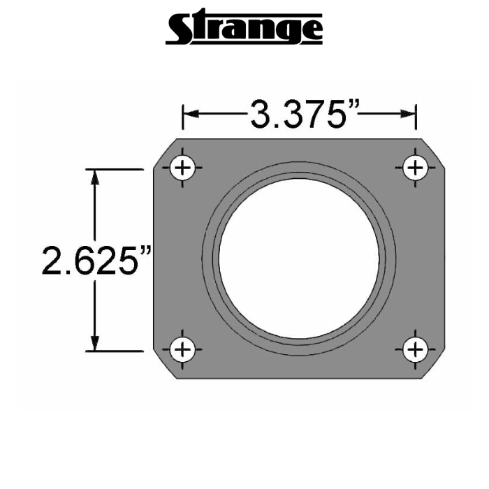 Strange C-Clip Eliminator Kit - For Drag Racing Only|For Pro Race Axles with 1.532" Bearing Area|Fits Large GM OEM Housing Ends