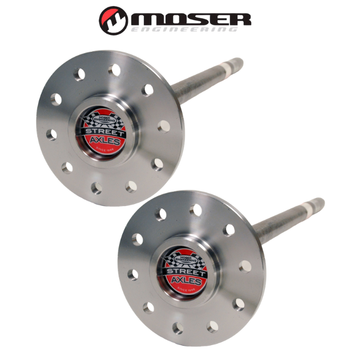 1966-70 Impala GM/CHEV 12 Bolt | 30 Spline (31-5/16" Length) C-Clip Axles - PAIR - Moser Engineering