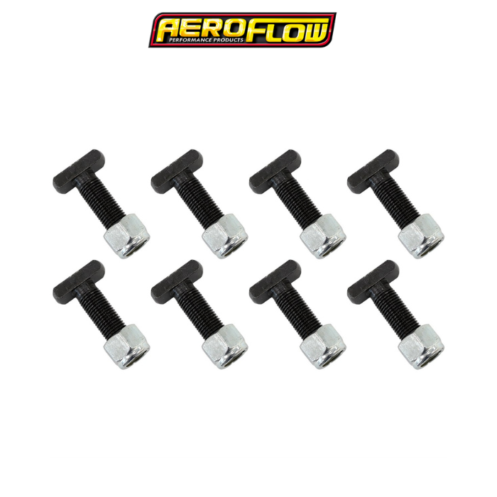 Ford 9" Axle Housing T-Bolt Kit 3/8" UNF x 1 1/2" Long - 8 Pack