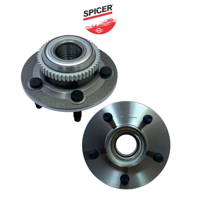 Dana Spicer OEM Front Wheel Bearing & Hub fits Ford Falcon AU|BA-BF - PAIR