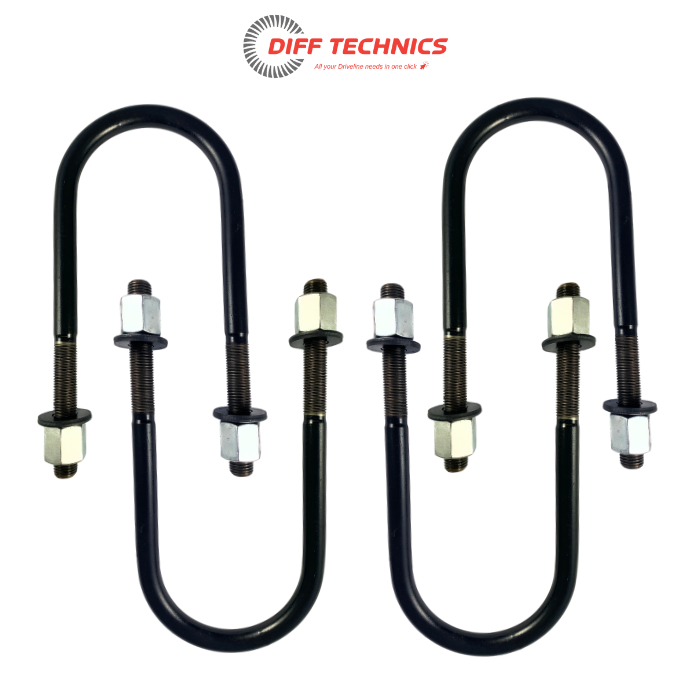 Diff Housing/Leaf Spring U-Bolt - Pack of 4 - C655