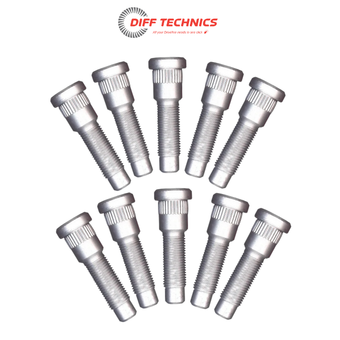 Ford Falcon XE-FGX Disc Brake Rear Axle Press In Wheel Studs 1/2"-UNF - 10 Pack
