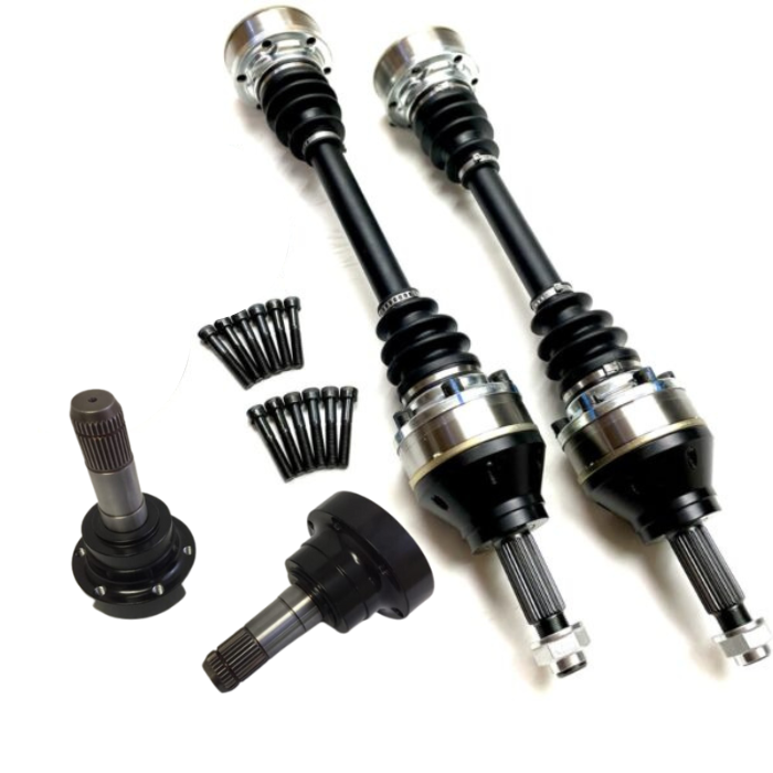 DSS Nissan Skyline GT-R (R32/R33/R34) Pro-Level Rear 1400HP CV Axle Kit w/2-Piece Outer CV and 300M Differential Stubs (Pair)