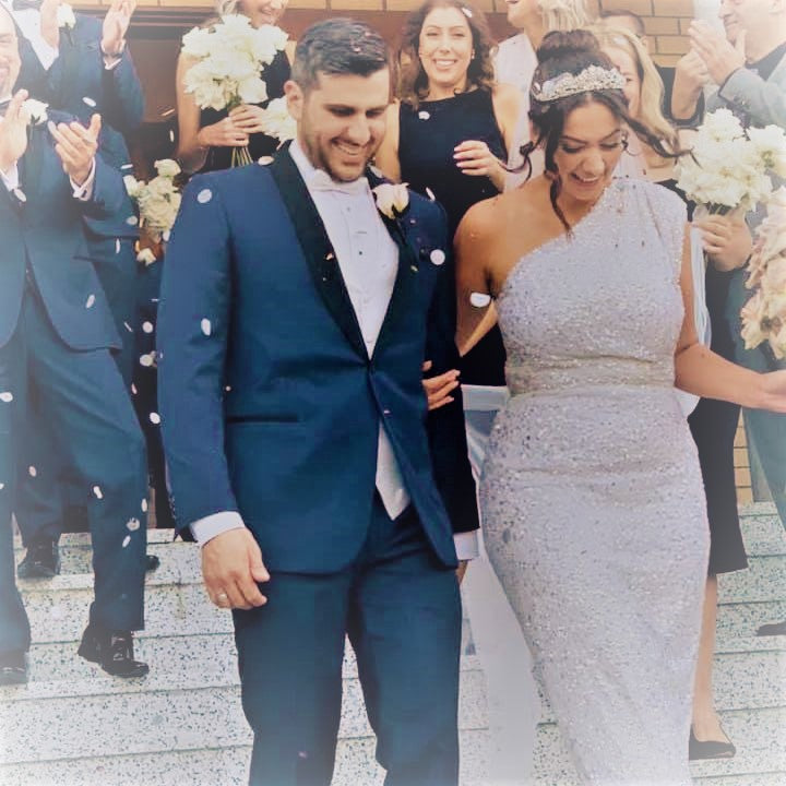 Stelios and Chloe tie the knot