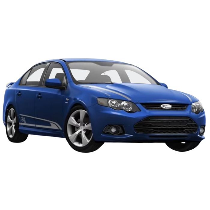 FORD Falcon GT EMBLEM Metal BADGE RED & CHROME AU BA BF FG FGX FPV Sedan Ute - Foto 9