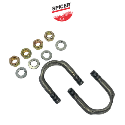 Dana Spicer U-Joint U-Bolt Kit - Series 1210/1310/1330 Rear End Yokes 1-1/16" Cap_2-4-28X