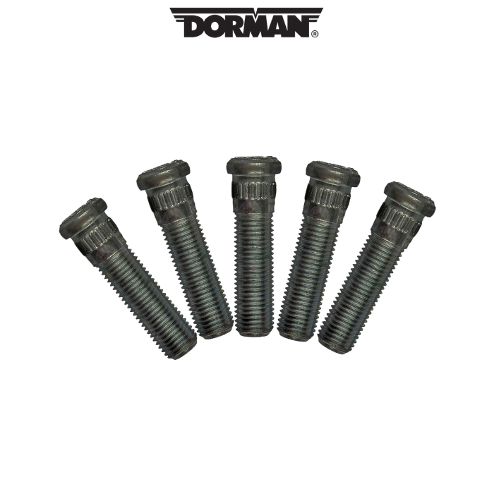 Dorman Press In Wheel Stud 7/16"-20 | .475" | 1-3/4" Length - 5 Pack
