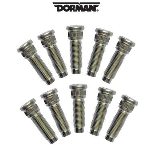Dorman Press In Wheel Stud 1/2"-20 | .618" | 1-13/16" Length - 10 Pack