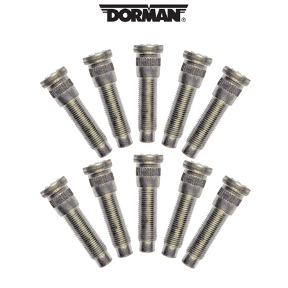Dorman Press In Wheel Stud 12.700 mm-20 | 15.722 mm | 55.562 mm Length - 10 Pack