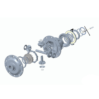 Harrop ELocker® 2012-2020 Holden Colorado RG 30 Spline Rear