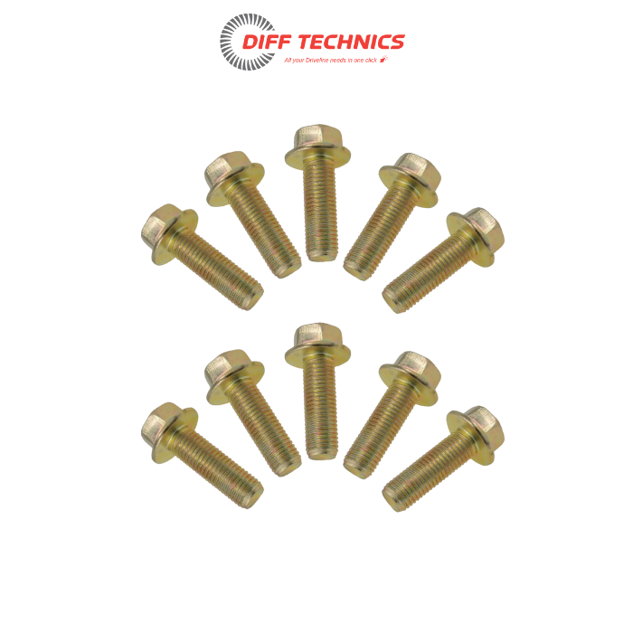 Holden Commodore VE/VF (ZF) Ring/Crown Gear Bolt Kit - M12 X 1.25MM X 25 UHL - Set of 10