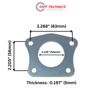 GMH Heavy Duty Axle Retainer Plates - PAIR