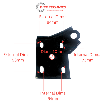 Ford Housing Shock Plates - PAIR