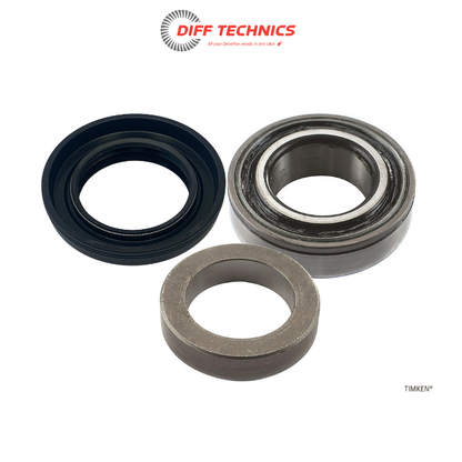 Timken Set 10 Axle Tapered Roller Bearing, NOK Axle Oil Seal & Collar Kit - Single