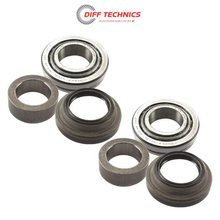 Timken Set 20 Axle Tapered Roller Bearing, Axle Oil Seal & Collar Kit - PAIR