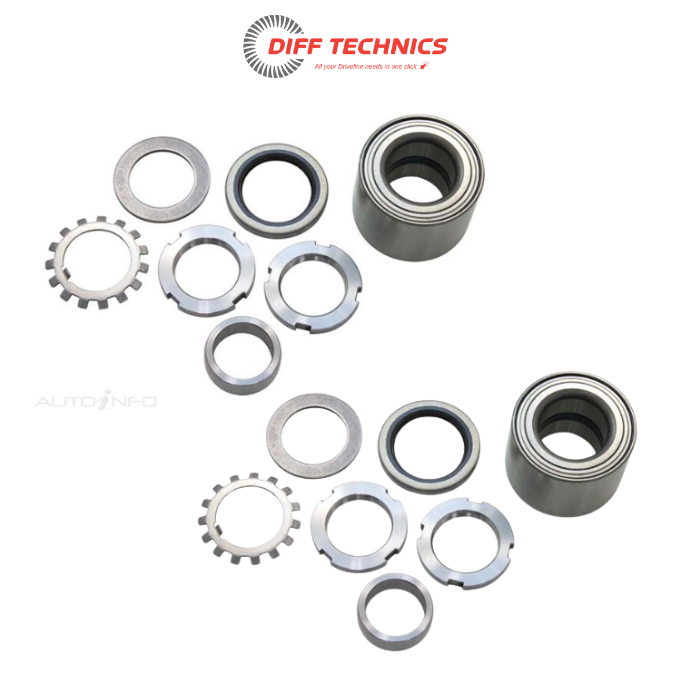 Ford Falcon FG/FGX Ute/Cab Chassi Dual Row HD Axle Bearing Kit - Pair