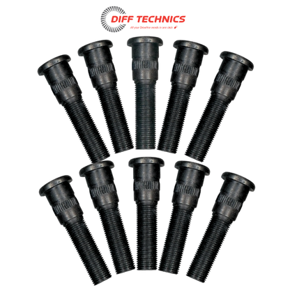 Ford Falcon XB/XC LONG Disc Brake Rear Axle Press In Wheel Studs 1/2"-UNF - 10 Pack