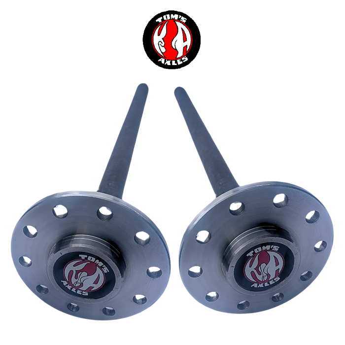 1967-69 Camaro GM/CHEV 8.875" 12 Bolt | 30 Spline (29-9/16" Length) C-Clip Axles - PAIR - Tom's KA Axles