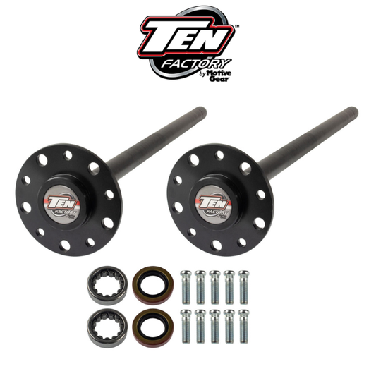 1970-72 Camaro GM/CHEV 8.875" 12 Bolt Car | 30 Spline (30.06" Length) Rear Axles & Axle Kit - PAIR - Motive Gear