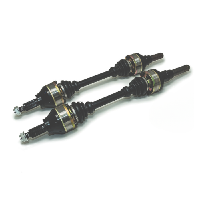 DSS 2008-2014 Nissan GT-R (R35) 1000HP Rear Direct Fit CV Axle Kit w/2-Piece Outer CV and 300M Differential Stubs V4 (Pair)