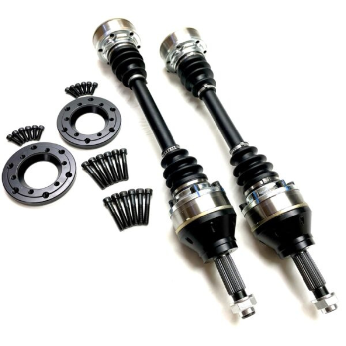 DSS Nissan Skyline GTR/R32-R34 Level 5 Rear CV Axles with Adapter Plate (Non V-Spec Only)