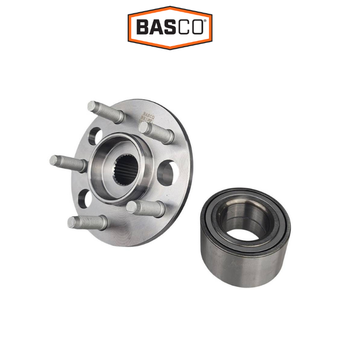Basco Rear Wheel Bearing & Hub Assembly - fits Ford Falcon BA/BF|FG/FGX - Single